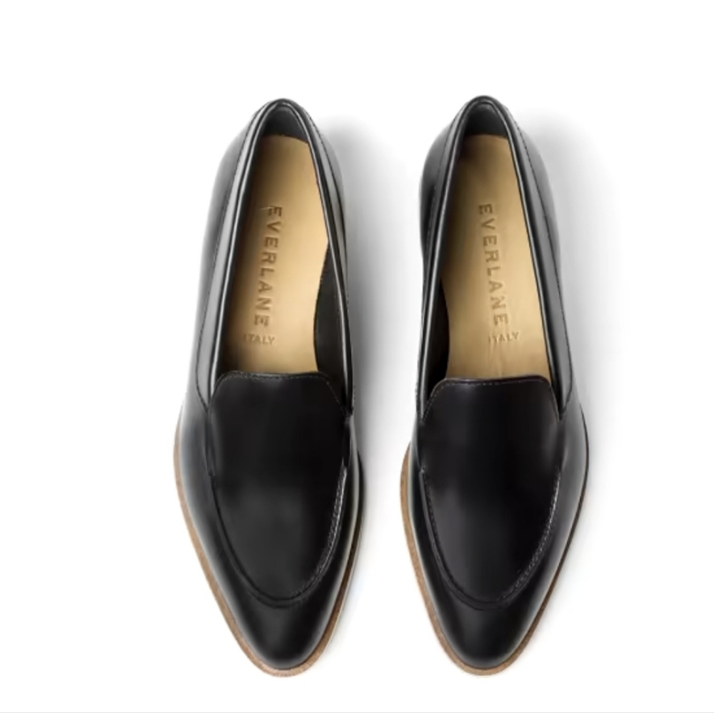 Everlane The Modern Loafer Black Leather
